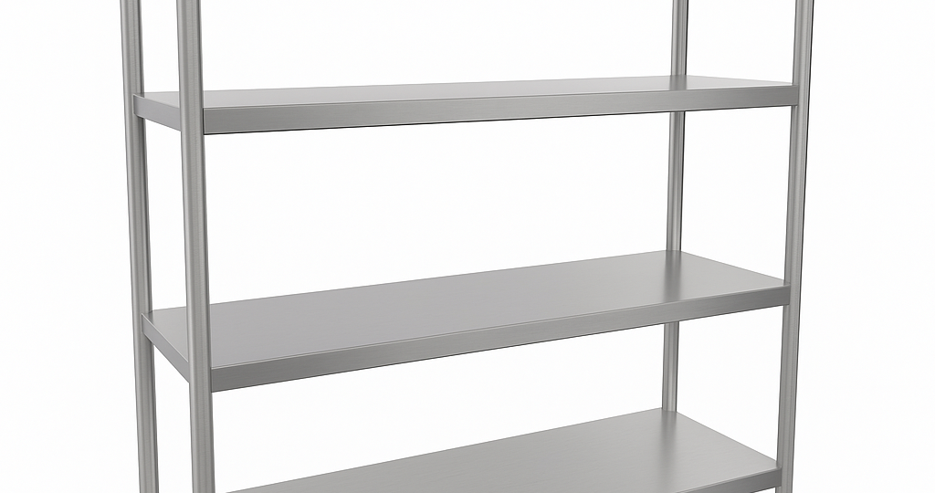 rak pan stainless untuk restoran