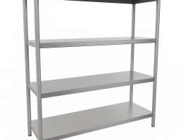 rak pan stainless untuk restoran