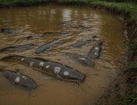 lele jamuran setelah hujan