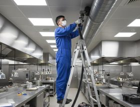 Ducting Dapur Aliran Udara Seimbang