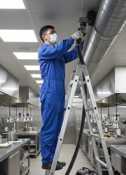 Ducting Dapur Aliran Udara Seimbang