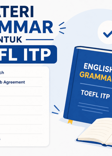 Materi Grammar untuk TOEFL ITP