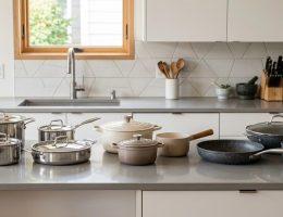 panci aman untuk memasak dari berbagai material berkualitas di dapur modern