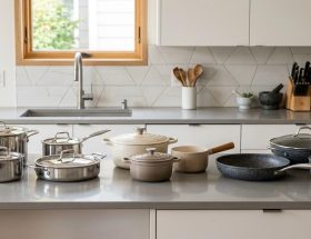 panci aman untuk memasak dari berbagai material berkualitas di dapur modern