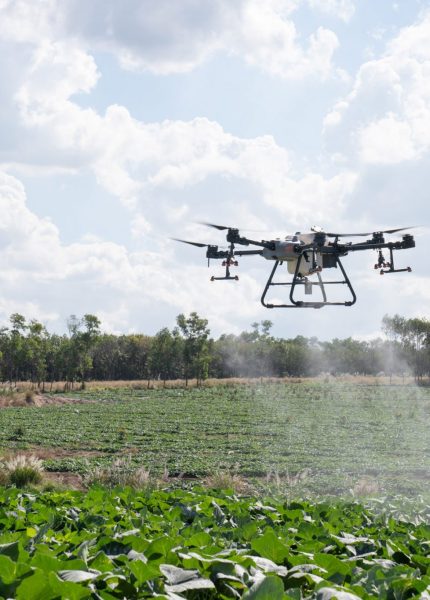 cara mengoptimalkan penyemprotan menggunakan drone