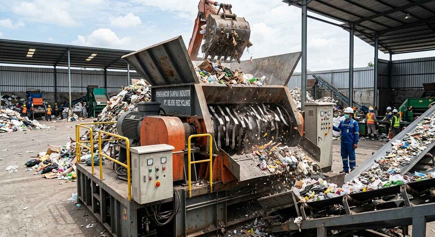 cara merawat mesin pencacah plastik