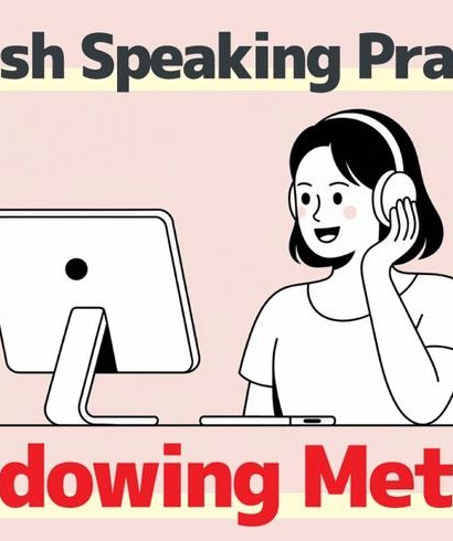 teknik shadowing kosakata Inggris
