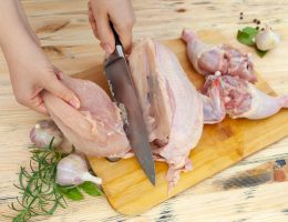 ayam potong dibersihkan bagaimana