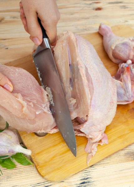 ayam potong dibersihkan bagaimana