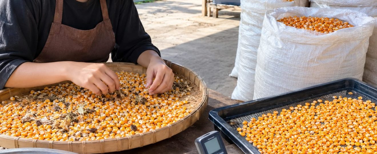 cara menjaga kualitas jagung pipilan