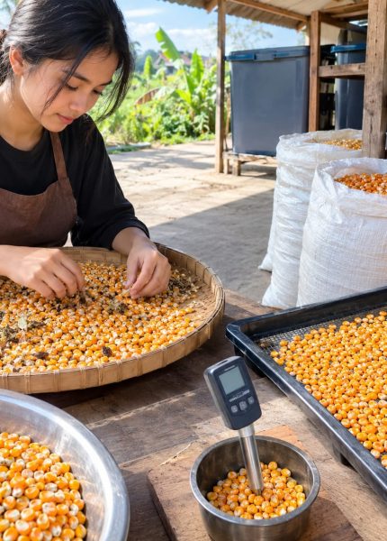 cara menjaga kualitas jagung pipilan