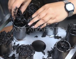 cara mencetak briket seragam