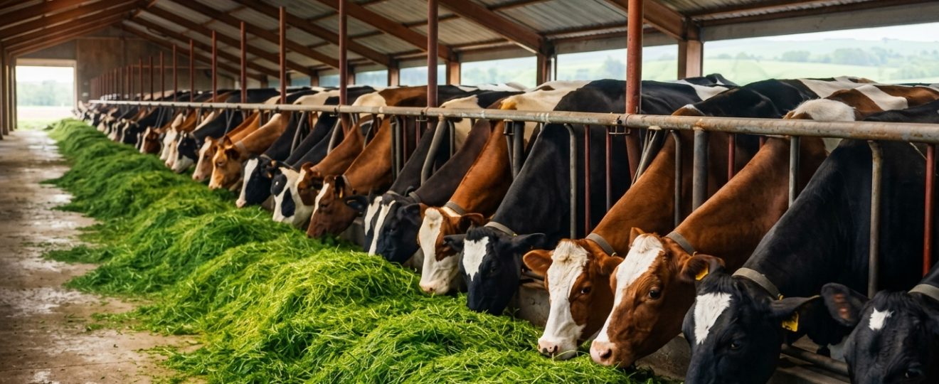 cara mencacah rumput untuk pakan sapi