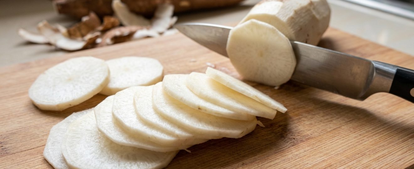 ukuran irisan singkong untuk keripik